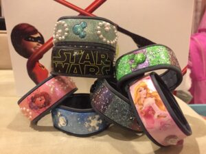 Customizing your Magic Bands allow you to display your unique Disney personality!